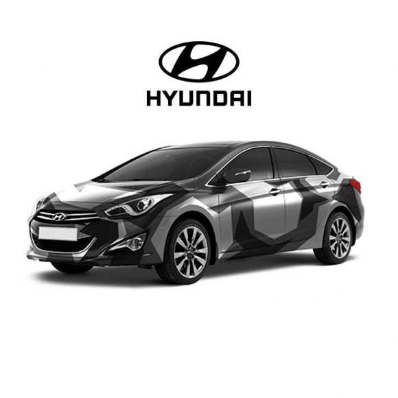 Брендирование Hyundai Solaris Брендирование Hyundai Solaris
