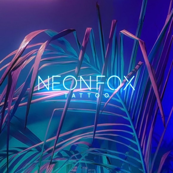 Логотип для тату-студии Neon fox Логотип для тату-студии Neon fox