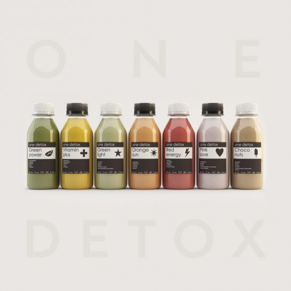 3D Визуализация упаковки для One Detox 3D Визуализация упаковки для One Detox